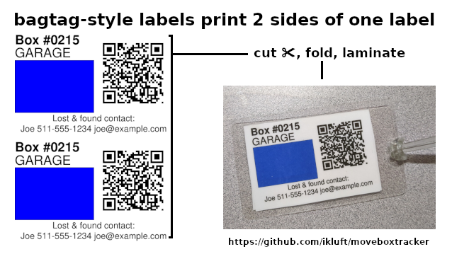 example moving label bagtag format
